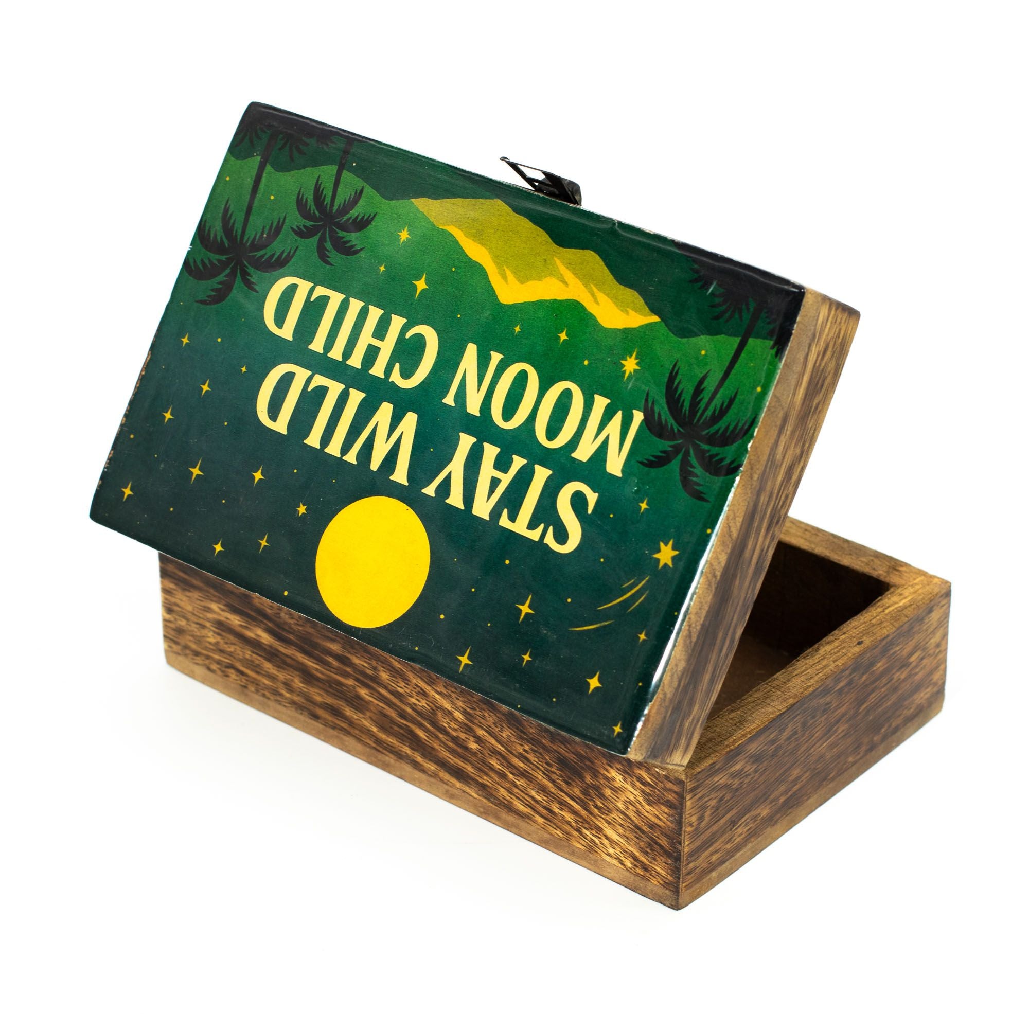 Stay Wild Moon Child Medium Enamelled Box