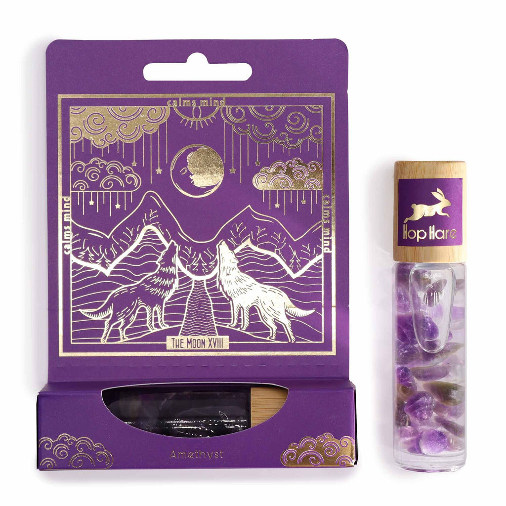 The Moon | Hop Hare Tarot Essential Oil Gemstone Roll-On