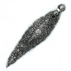 Polished Aluminium Elephant Incense Stick Holder | 20cm