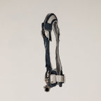 Dog Step-In Guardian Harness with Reflective Mesh & Black Obsidian Charm - Rock Grey - Extra Small (2-4kg)
