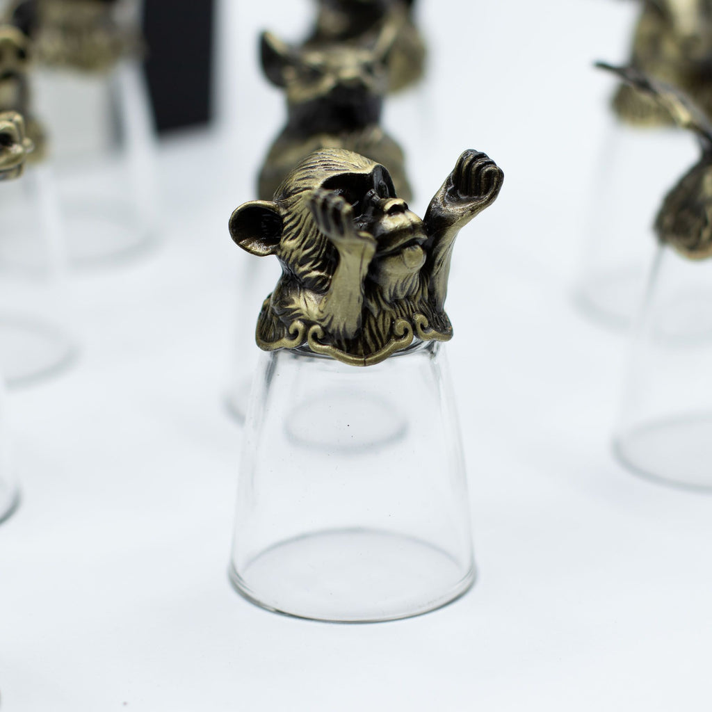 Chinese Zodiac Shot Glass Gift Set - 12 x 25ml