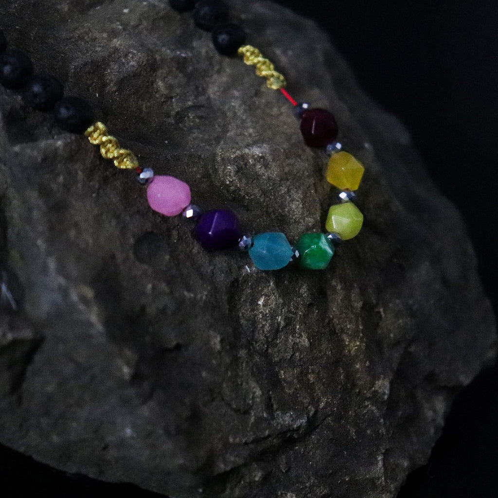 Emotional Healing Essence of the Volcano Necklace