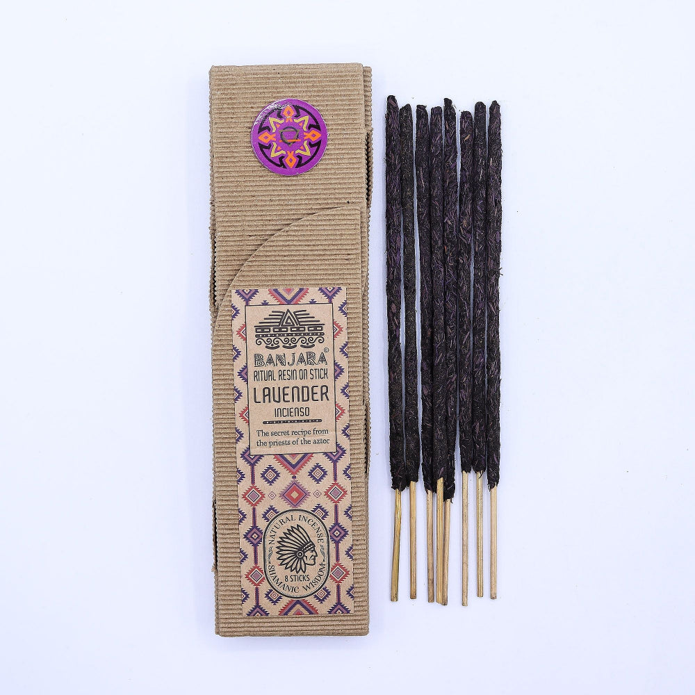 Banjara Ritual Resin Stick – Lavender