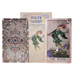 Silver Foil Waite Tarot Card Set - with booklet