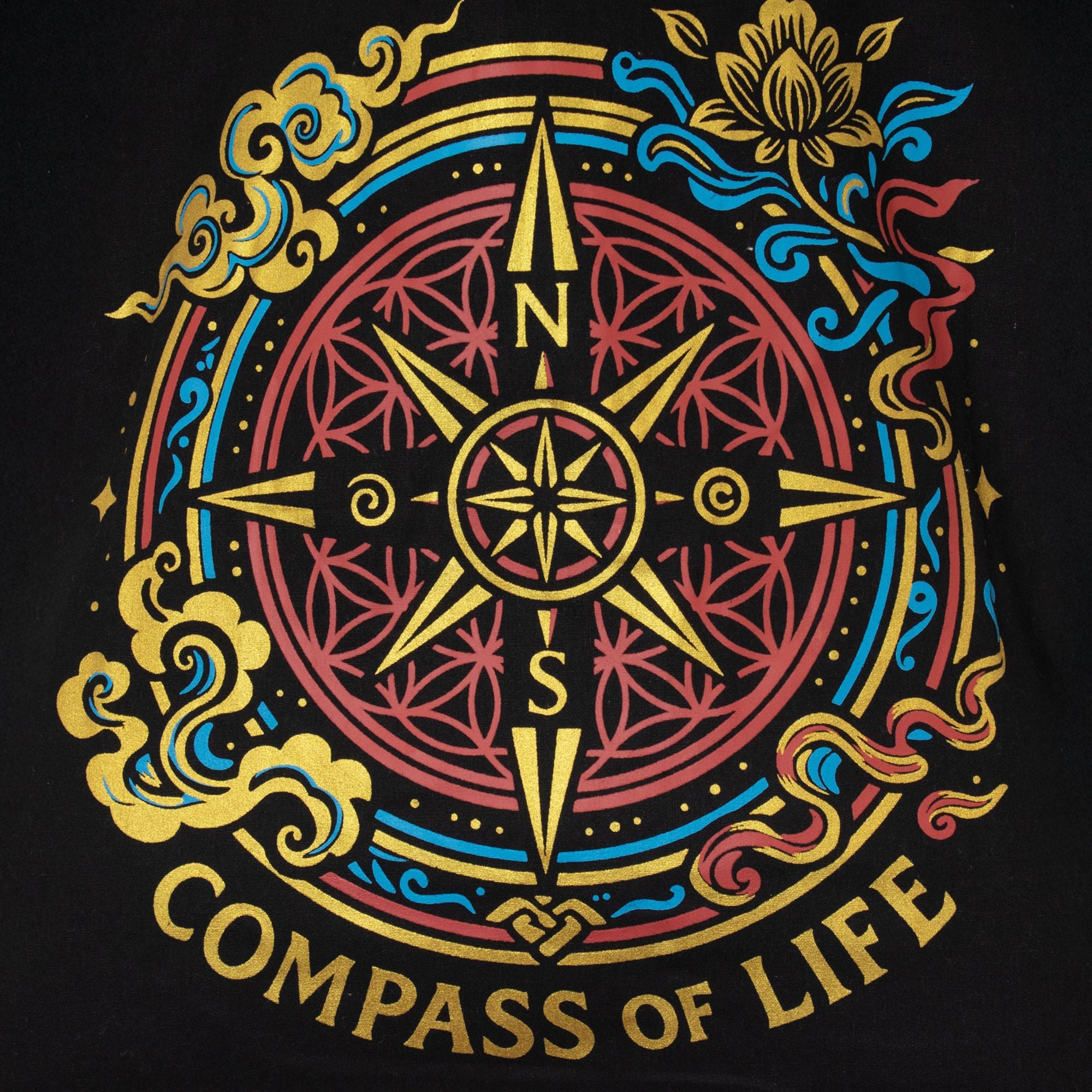 Compass of Life Tote Bag