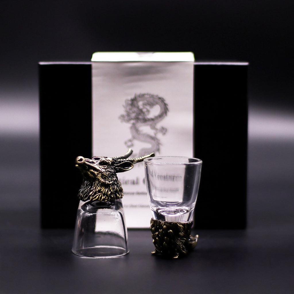 Wild Forest Creatures Shot Glass Gift Set - 6 x 50ml