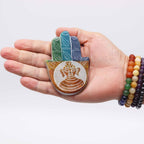 Buddah Soapstone Hamsa Incense Holder