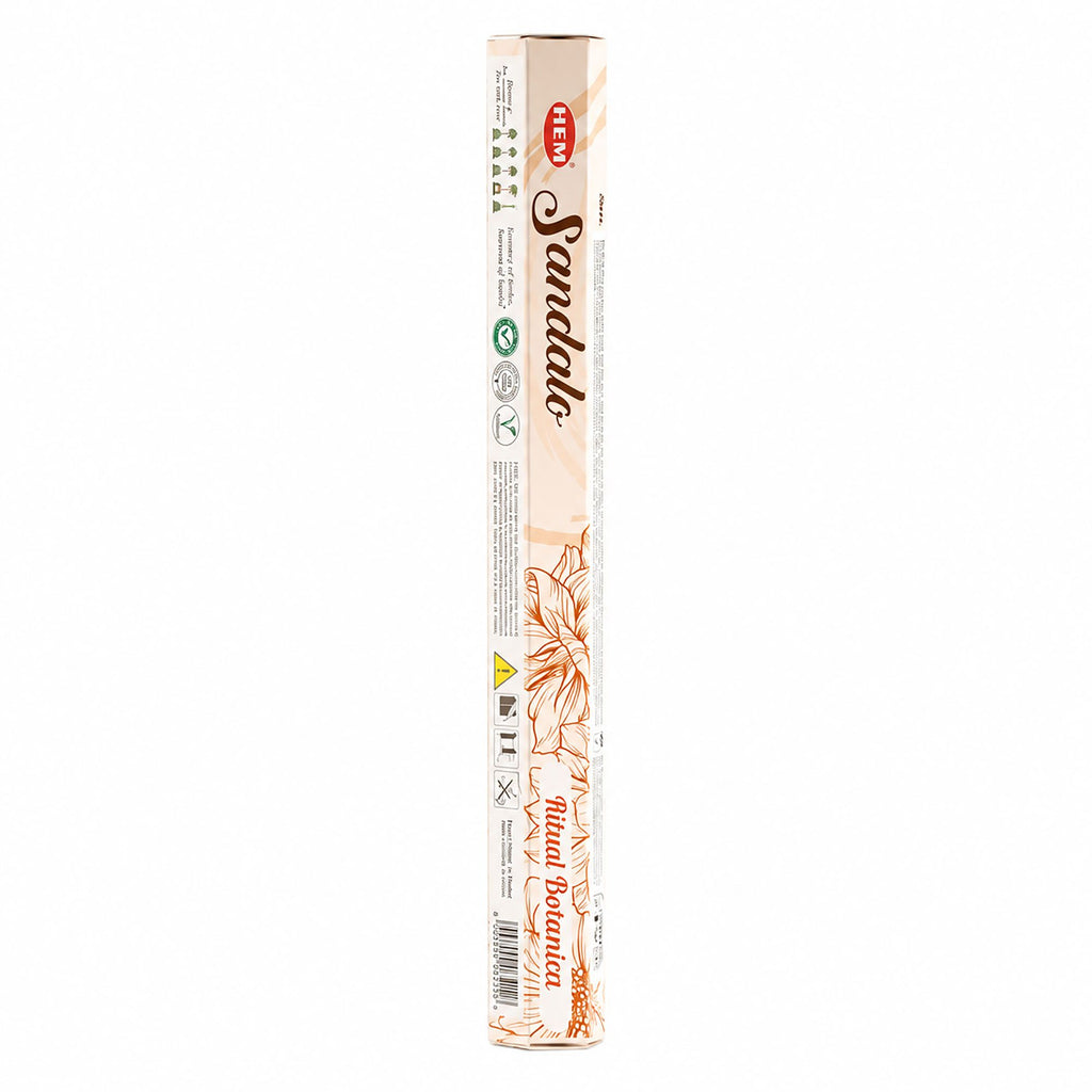 Sandal Smudge Hexagonal Incense Sticks - HEM