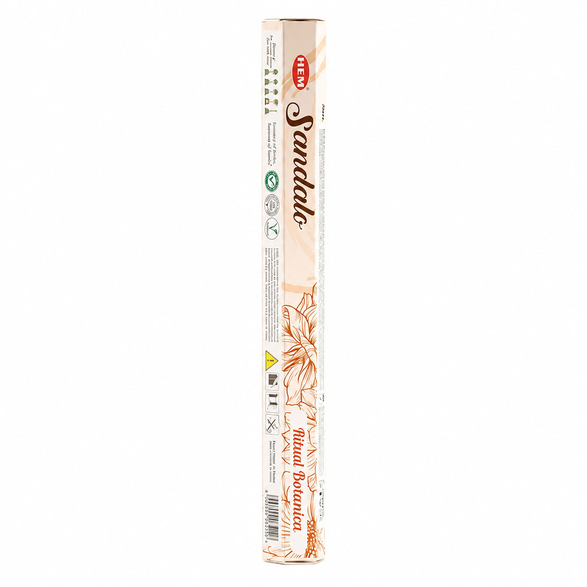 Sandal Smudge Hexagonal Incense Sticks - HEM