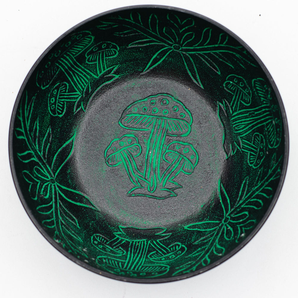 The Mushroom Grove Singing Bowl — Green