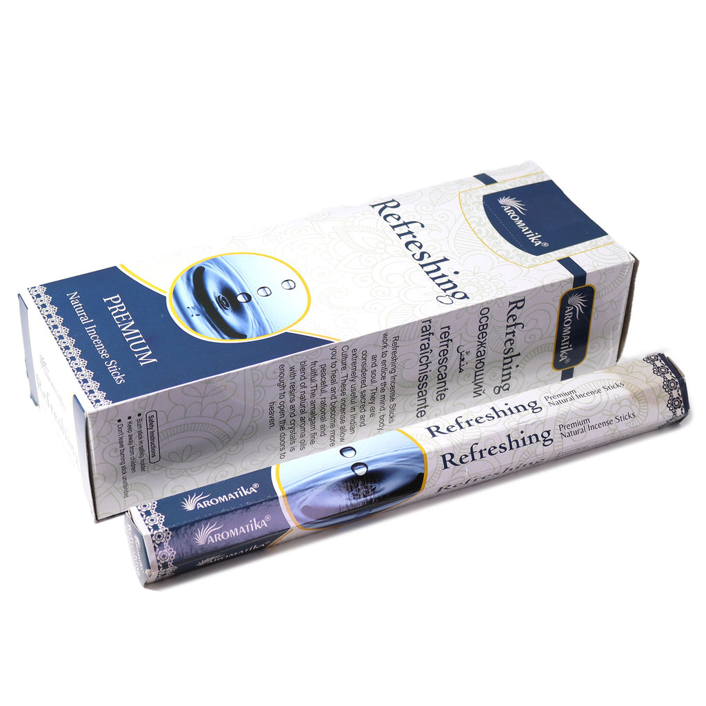 Refreshing Charcoal-Free Hex Incense Sticks - Aromatika