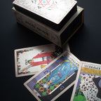 Silver Foil Waite Tarot Card Set - with booklet