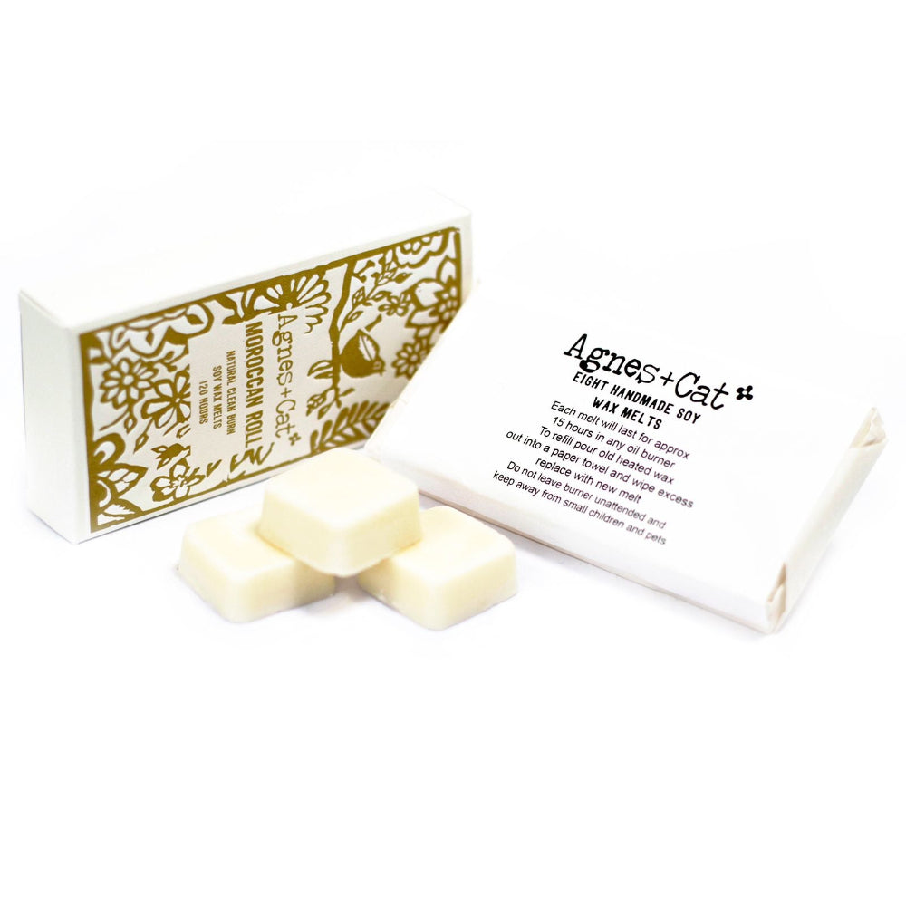 Agnes + Cat Moroccan Roll Box of 8 Wax Melts