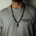 Embracing the Dark Side Essence of the Volcano Necklace