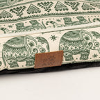Green Lucky Elephant Pet Bed  – PAW