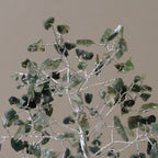 Moss Agate Gemstone Tree with Organite Base - 160 Stone