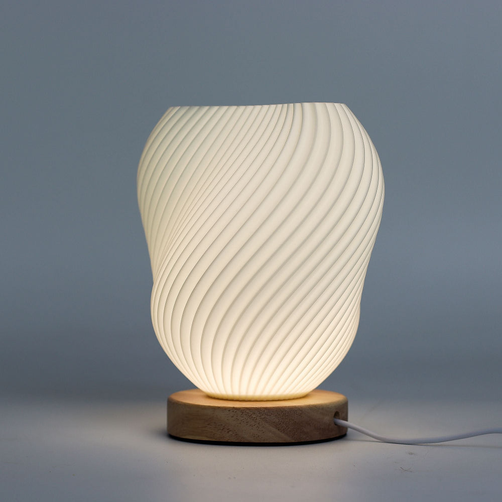 Shell Twisted New Wave Lamp