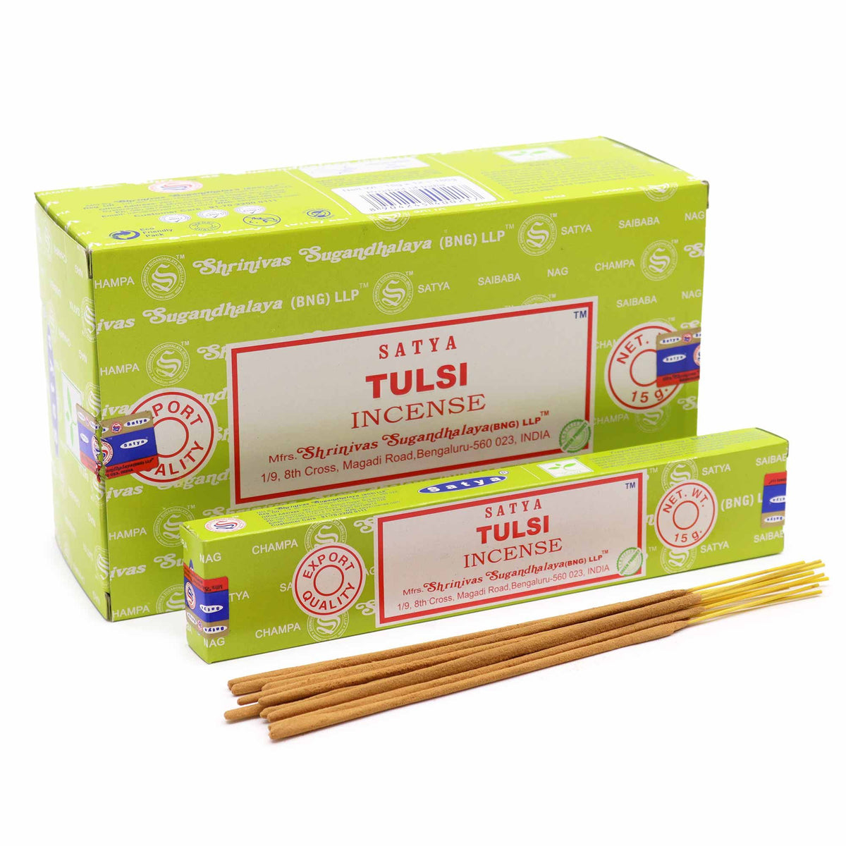 Tulsi Incense 15gm - Satya