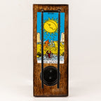 The Moon Large Enamelled Sage Stick Burner