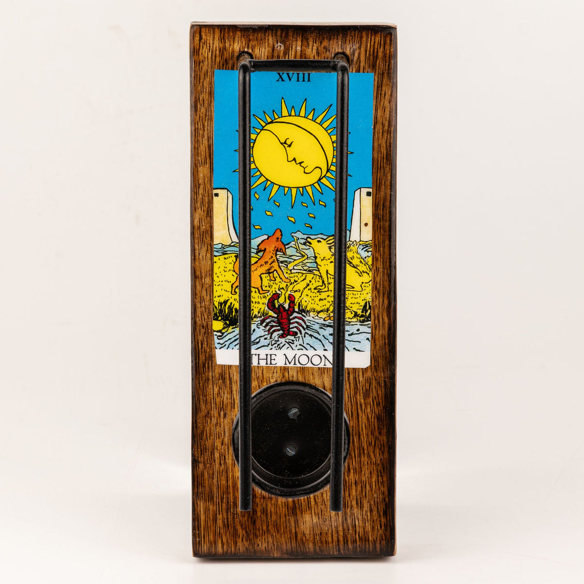 The Moon Large Enamelled Sage Stick Burner