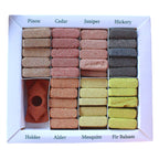 Earthy Himalaya 70 Smudge Bricks & Burner Display Set - Ishom