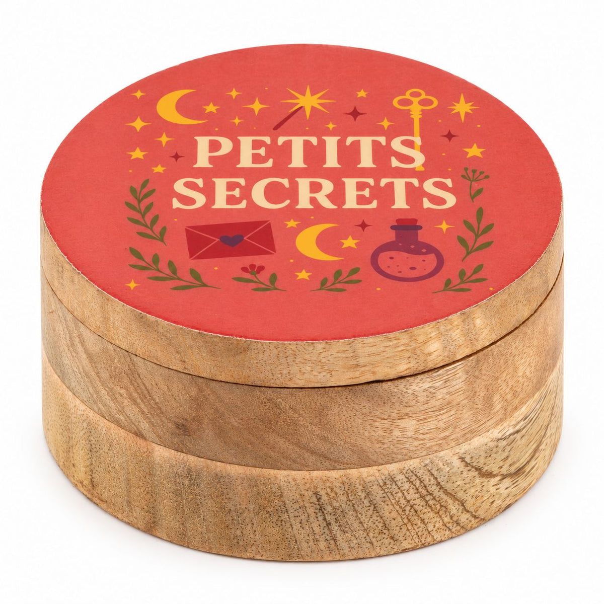Petite Secrets Round Enamelled Keepsake Box