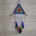 Multi Pyramid Bali Dreamcatcher Large