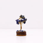 Sodalite (15 stones) Mini Gemstone Tree On Wood Base