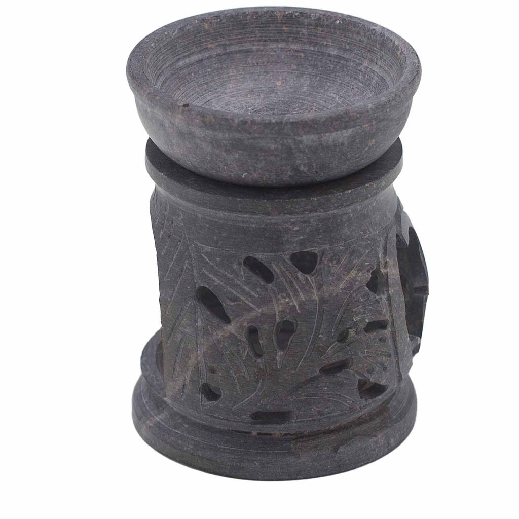 Om Small Soapstone Oil Burner 8cm