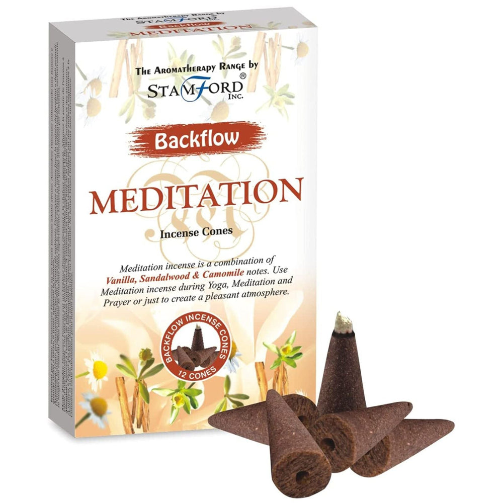 Stamford Aromatherapy Backflow Cones – Meditation