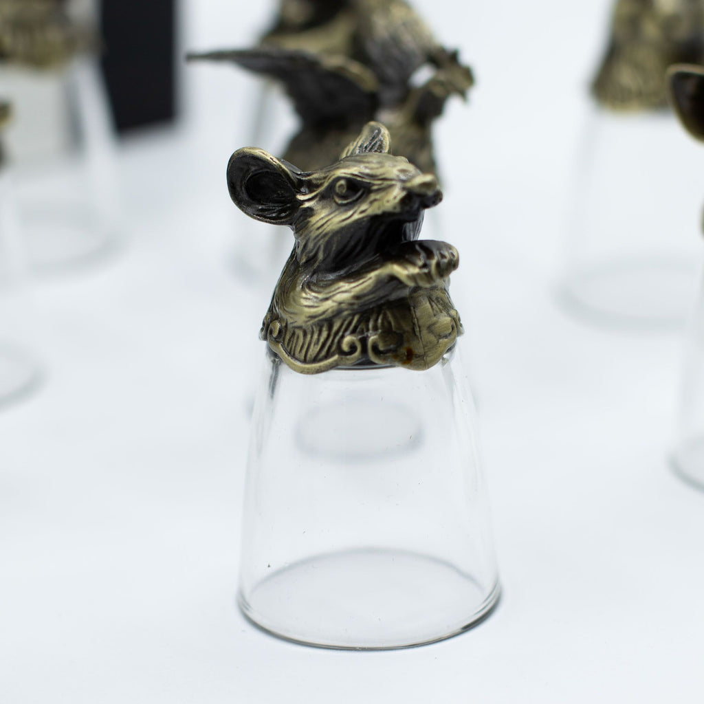 Chinese Zodiac Shot Glass Gift Set - 12 x 25ml