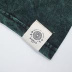 Nomad Sari Stonewashed Cotton T-Shirt - Tree of Life - Green - XL