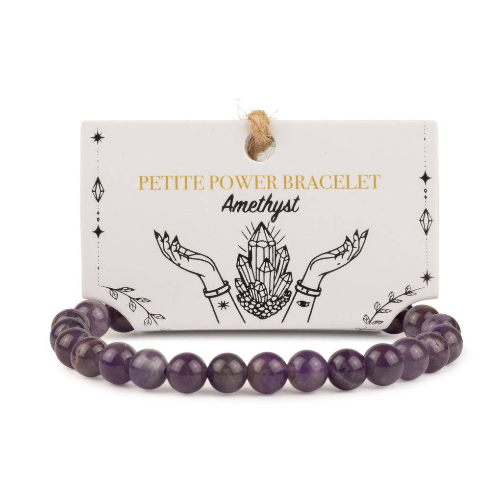 Amethyst Petite Power Bracelet