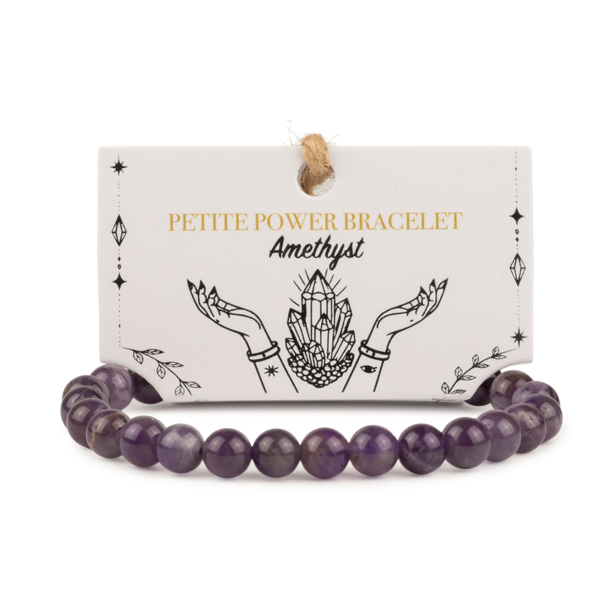 Amethyst Petite Power Bracelet