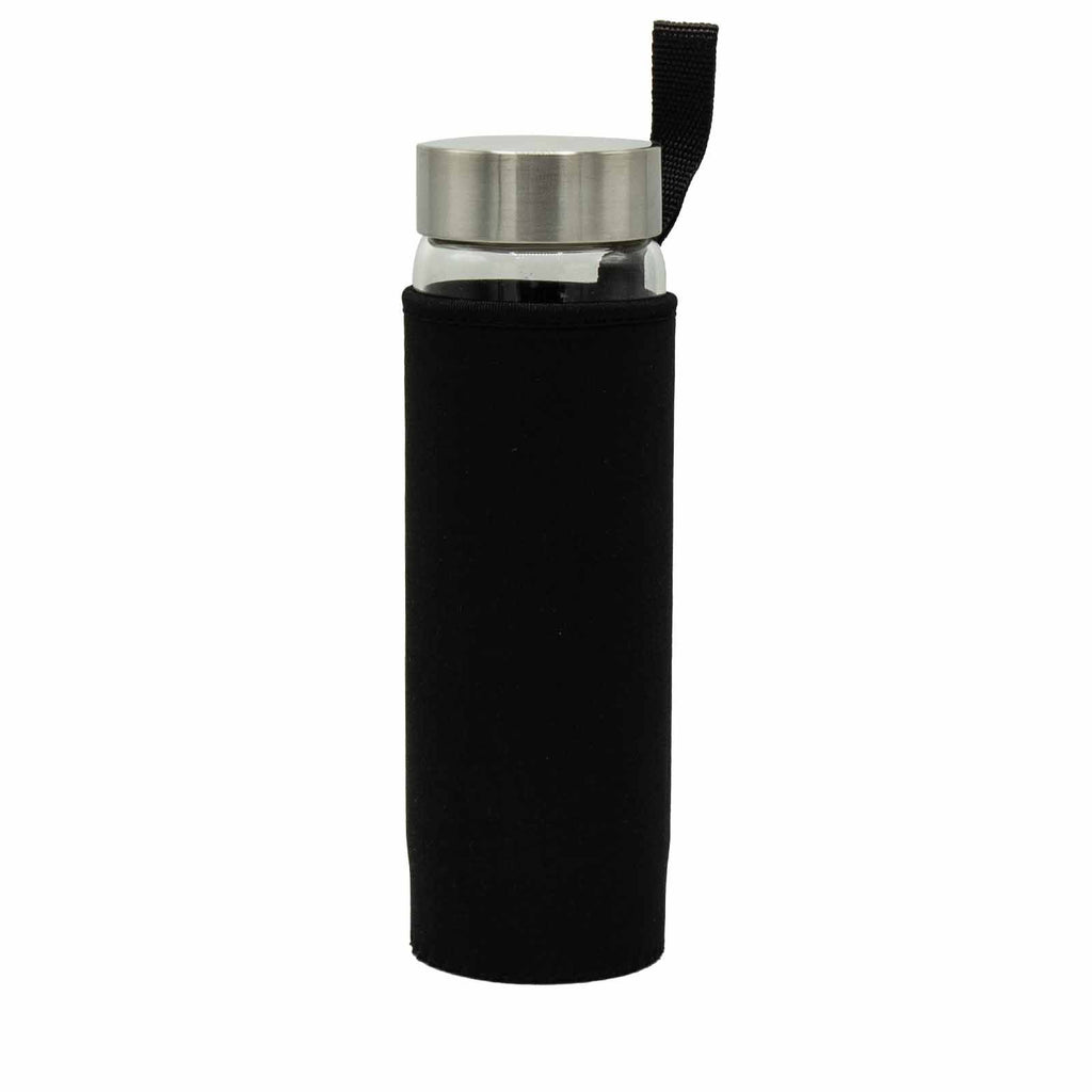 Clear Quartz Crystal Water Bottle | Chip Stones | Cleansing & Clarity
