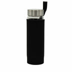 Clear Quartz Crystal Water Bottle | Chip Stones | Cleansing & Clarity