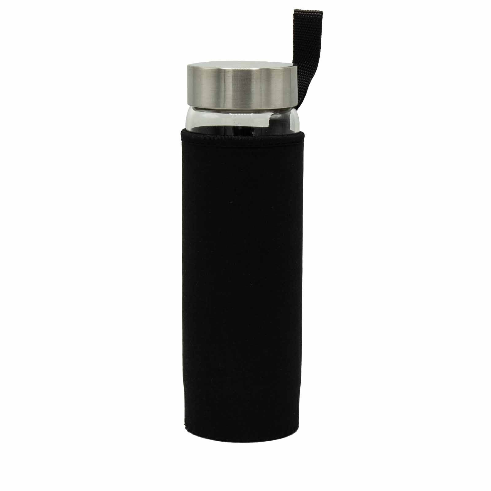 Clear Quartz Crystal Water Bottle | Chip Stones | Cleansing & Clarity