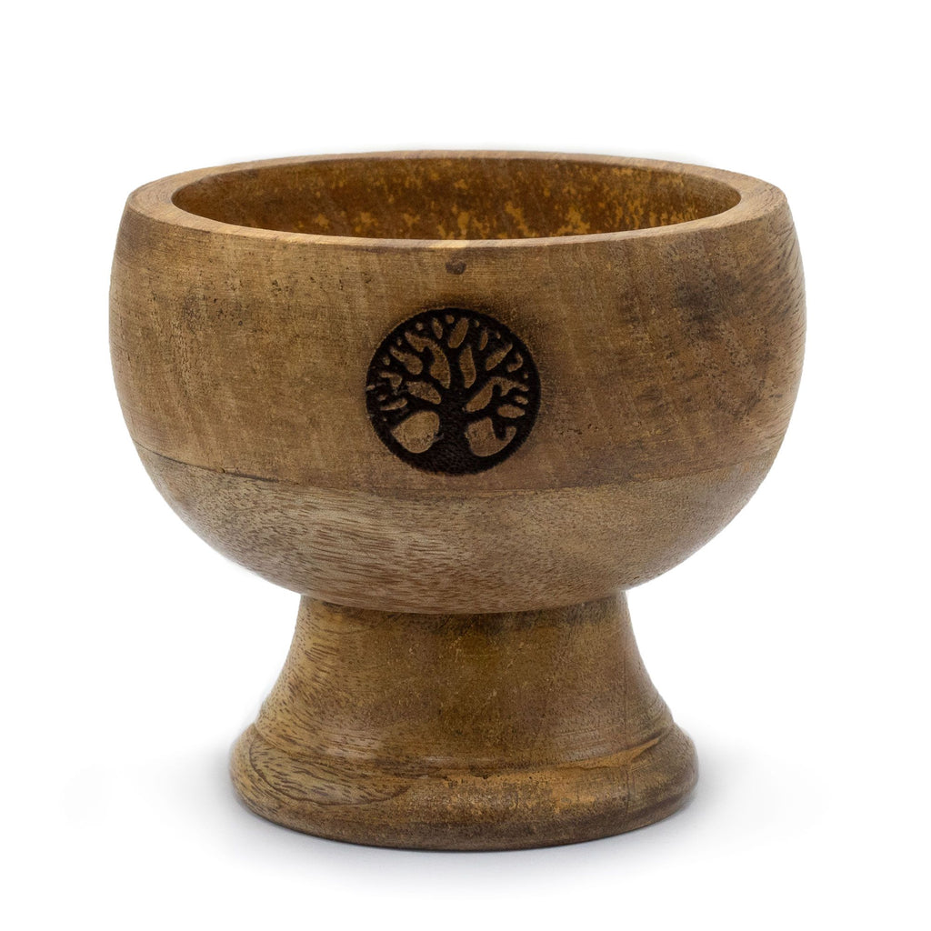 Tree of Life Ritual Bowl Incense Cone Holder - Large