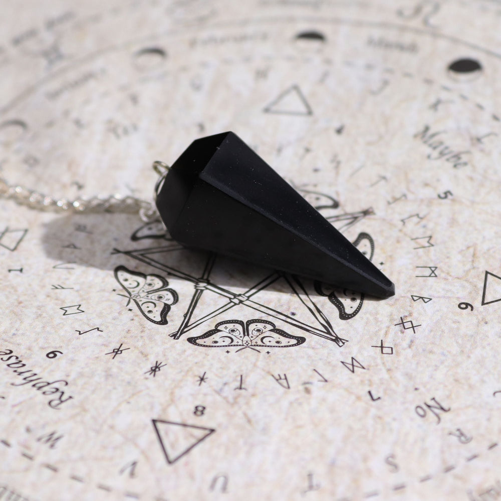 Success Black Obsidian Pendulum Ancient Witch Spell Incense
