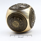 Rounded Feng Shui Fortune Large Wealth Dice