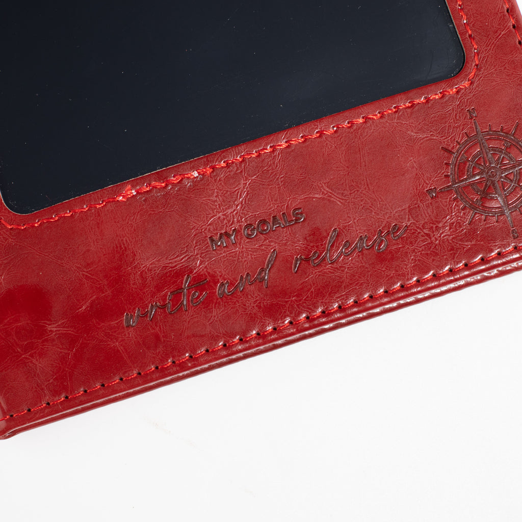 Write & Release Red A5 LCD Notebook