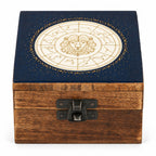 Leo Small Enamelled Keepsake Box