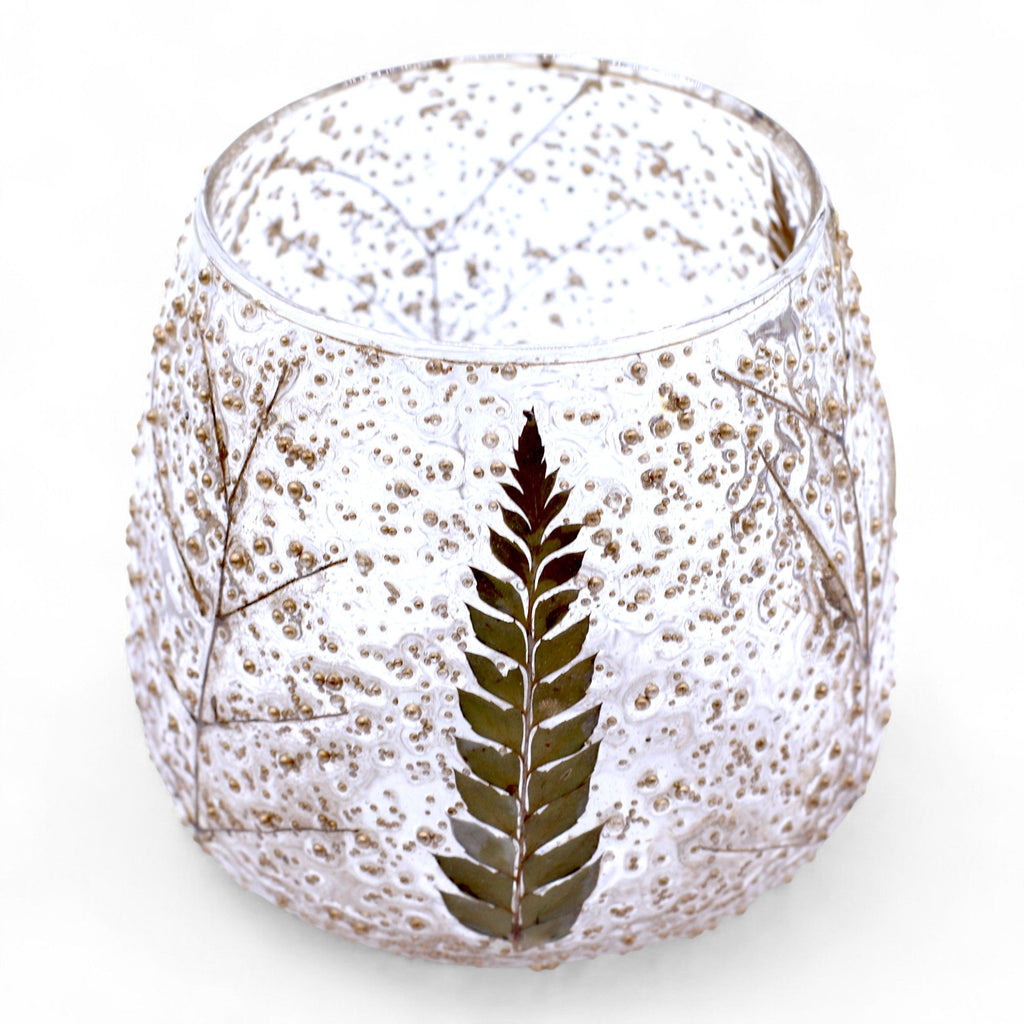 The Forest Keeper — Pressed Fern Candle Holder