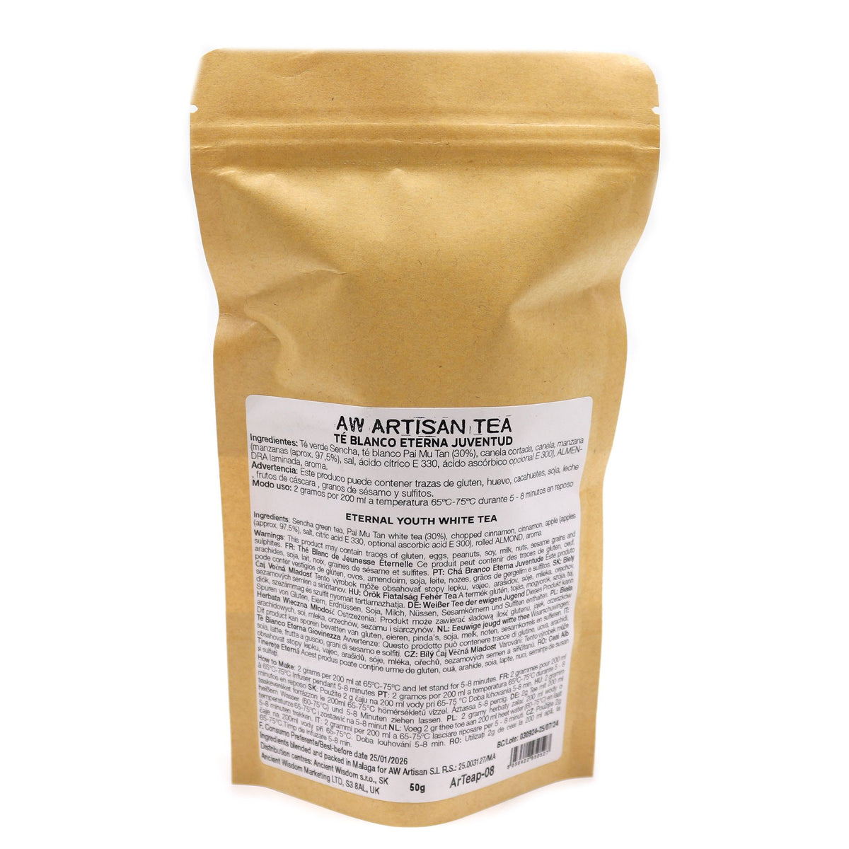 Eternal Elixir Green & White Tea with Apple & Cinnamon | 50g