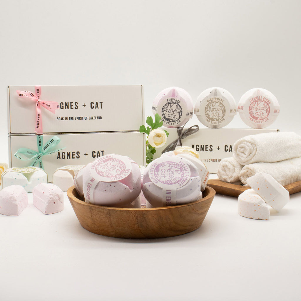 Secret Garden Bath Fizzer Gift Set - Agnes + Cat