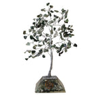 Moss Agate Gemstone Tree with Organite Base - 160 Stone