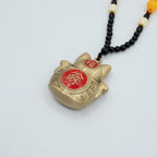 Lucky Cat Feng Shui Hanging | Maneki-Neko Prosperity Décor