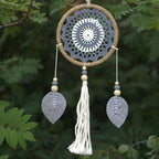 Elemental Spirits Dreamcatcher | Medium Grey 40cm | Handmade in Bali