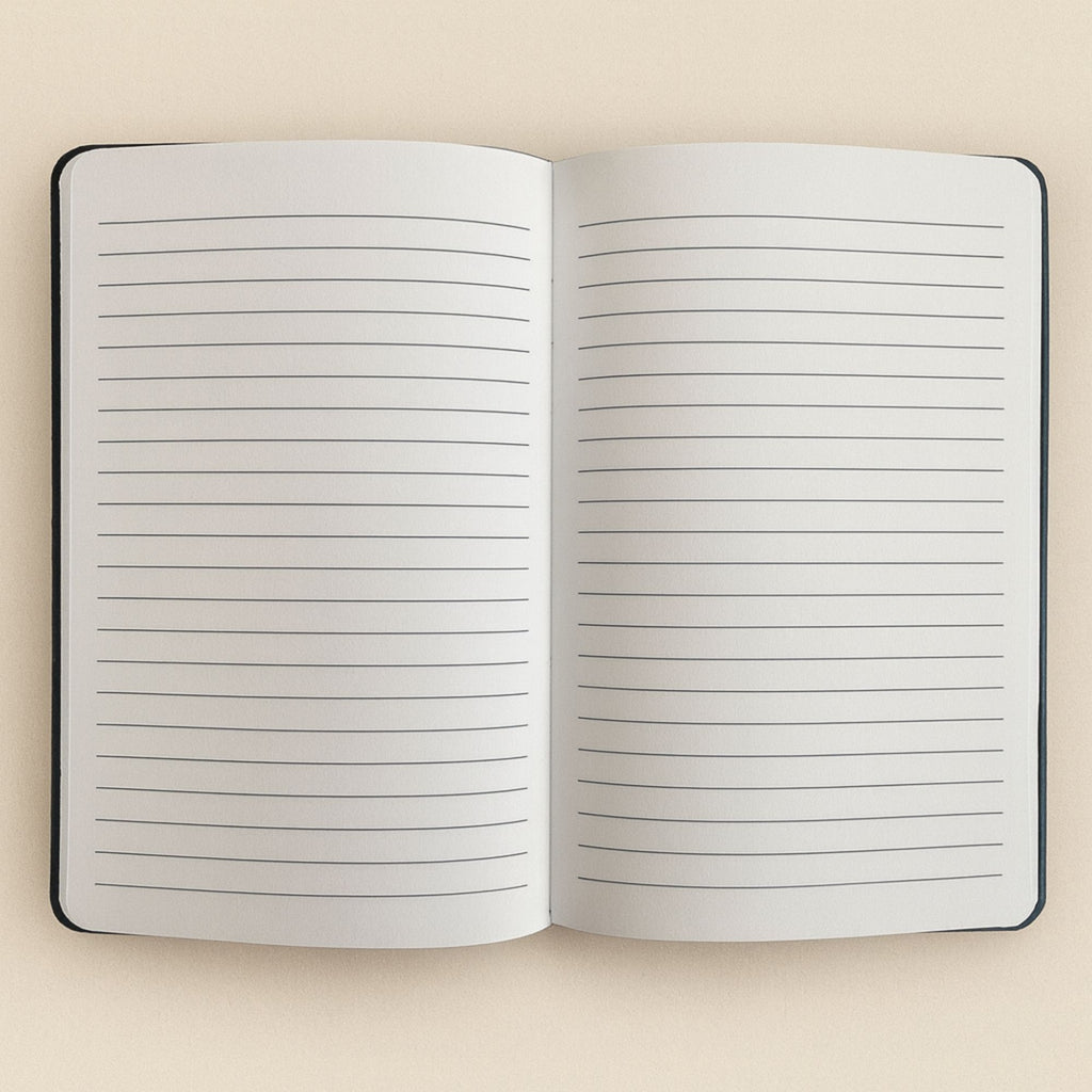 Carpe Diem Black Velvet Notebook