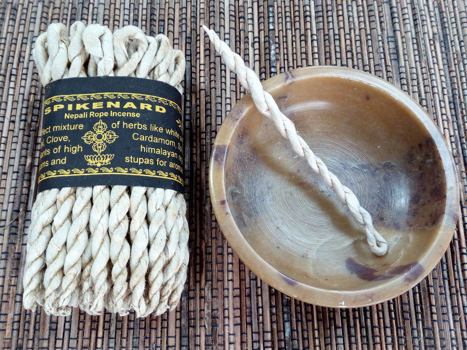 Pure Herbs Spikenard Rope Incense